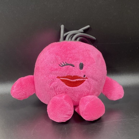 Mood Dudes 8in Plush Stuffed  Blue Grumpy Plush  Rubber Hair Geek - Picture 7 of 7